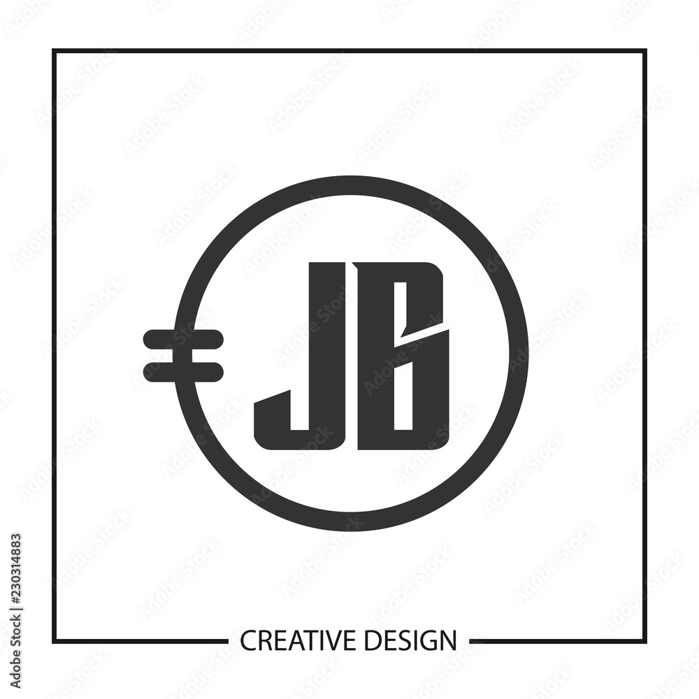 Initial JB Letter Logo Template Design Initial JB Letter Logo Template Design