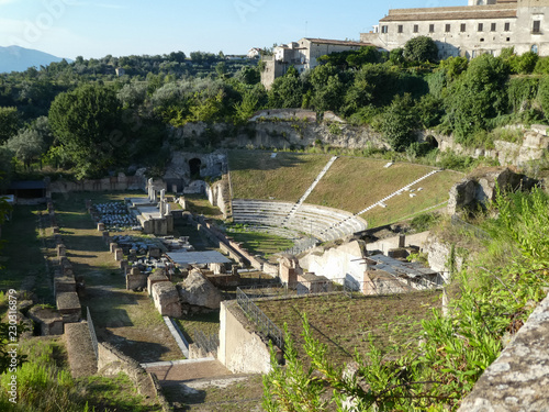 Roman Theatre in Sessa Aurunca photo