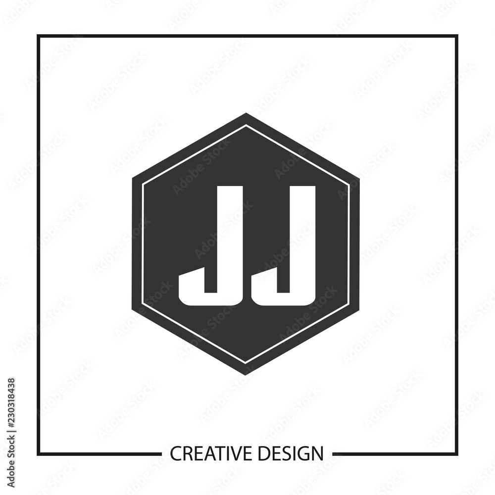 Initial JJ Letter Logo Template Design Initial JJ Letter Logo Template Design