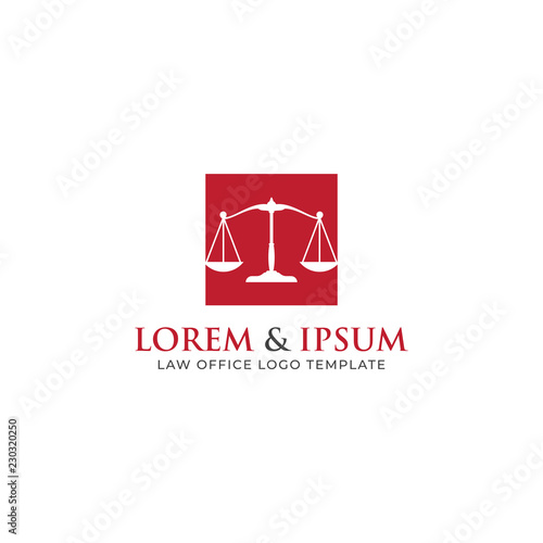 Attorney & Law Firm Logo Template