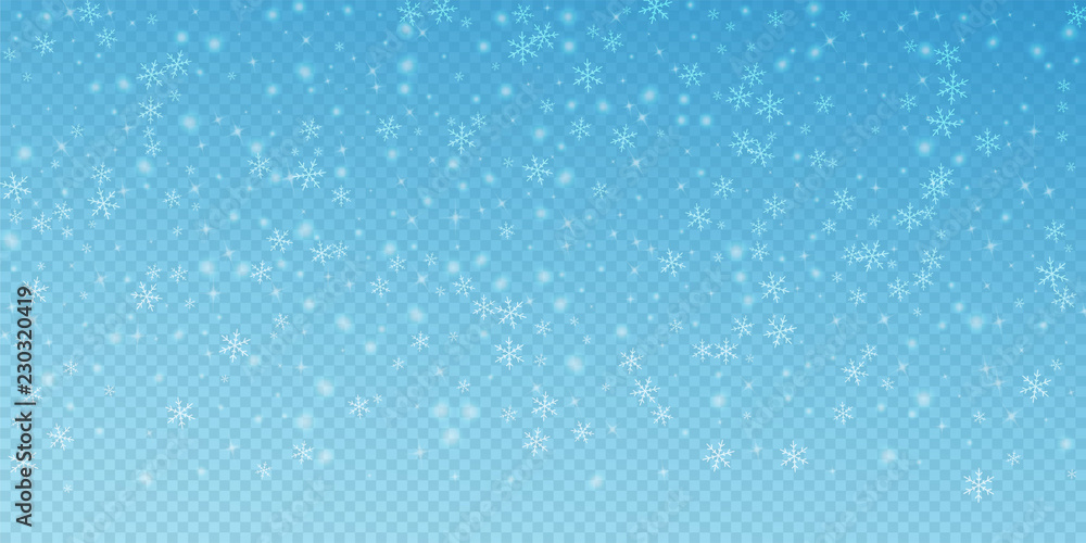 Sparse glowing snow Christmas background. Subtle f Sparse glowing snow Christmas background. Subtle f