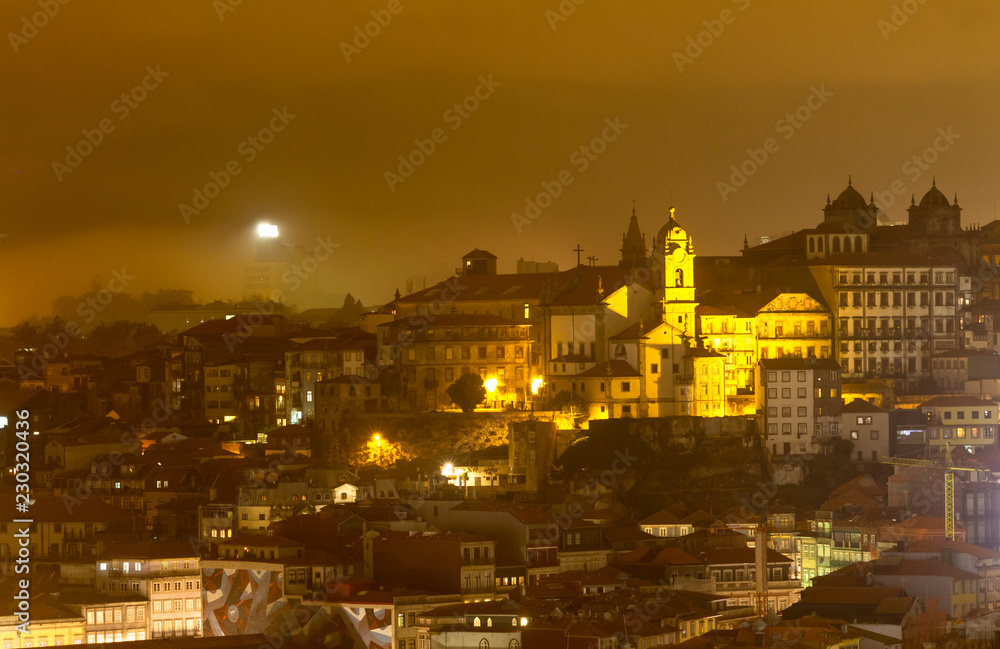 Porto Cityscape at Night