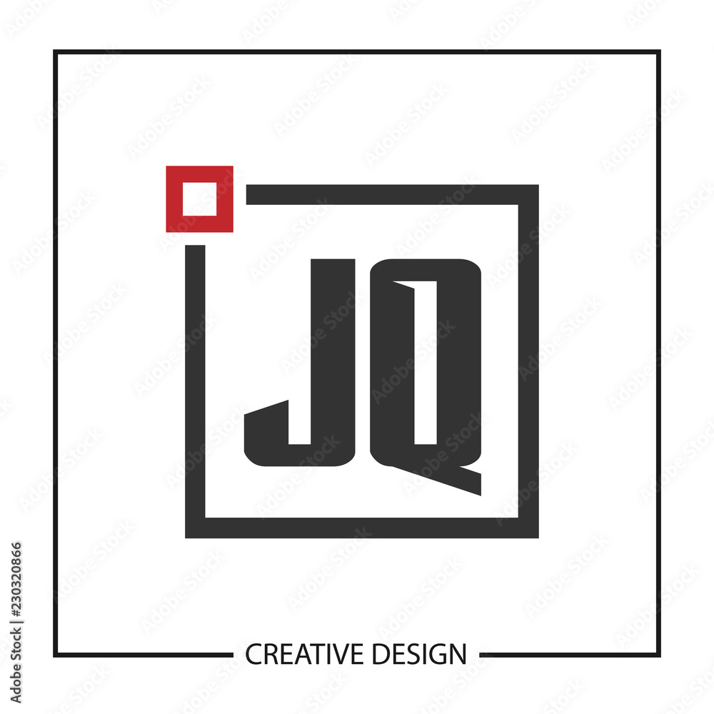 Initial JQ Letter Logo Template Design Initial JQ Letter Logo Template Design