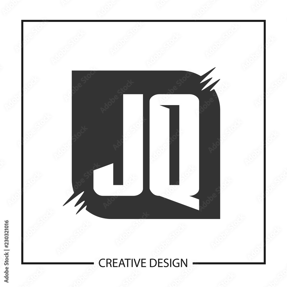 Initial JQ Letter Logo Template Design Initial JQ Letter Logo Template Design