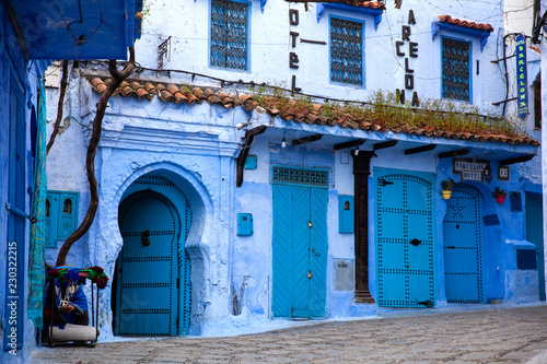 Blue city of Chefchaouen Morocco © vladislavmavrin