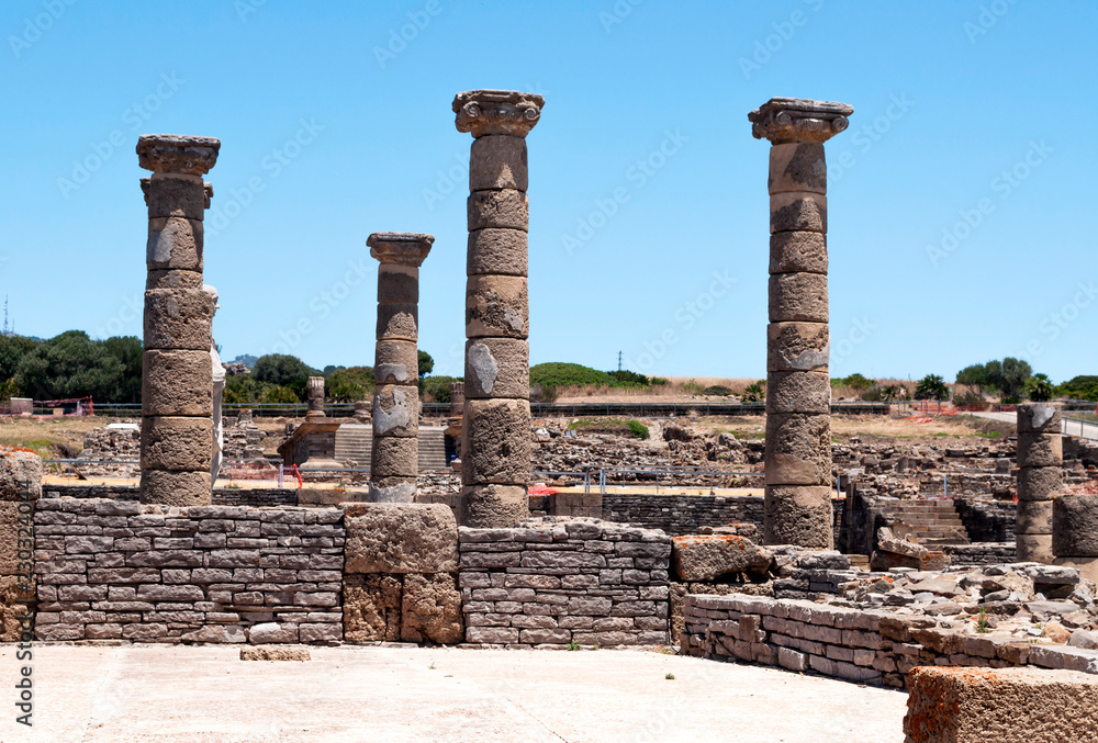Ruins of Baelo Claudia in the Spanish province of Cadiz