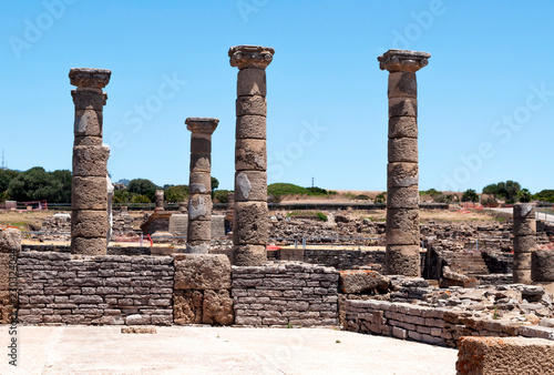Ruins of Baelo Claudia in the Spanish province of Cadiz