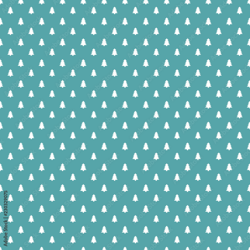 Seamless pattern of Christmas tree. Seamless pattern of Christmas tree.