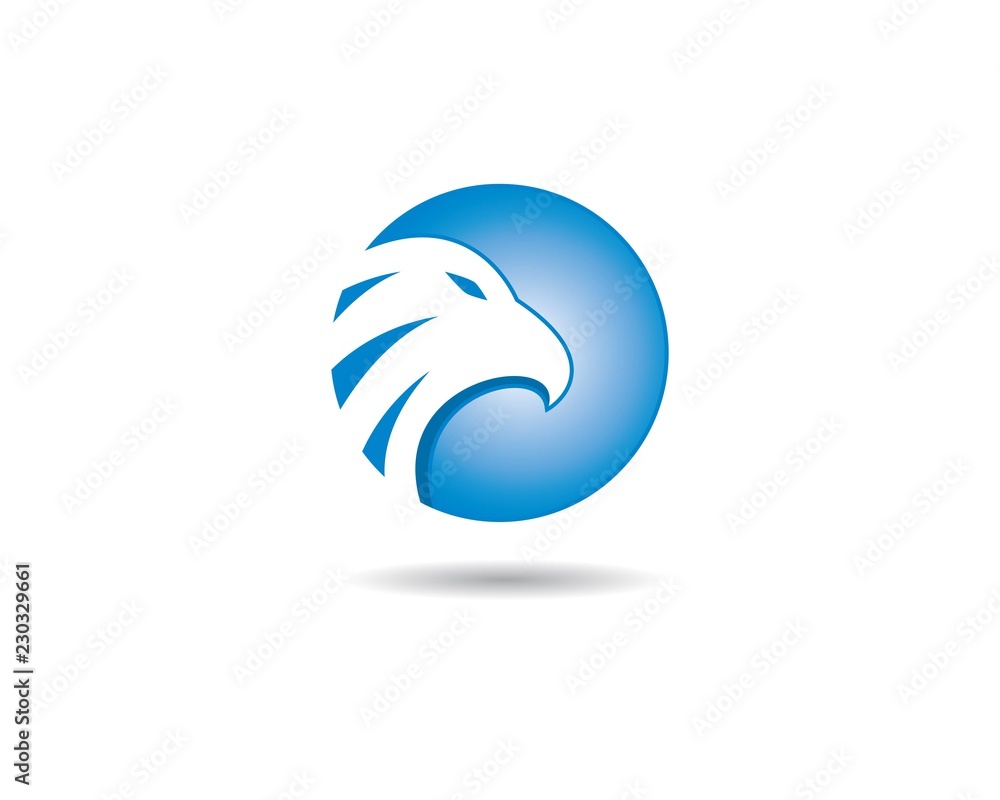 Eagle logo illustration Eagle logo illustration