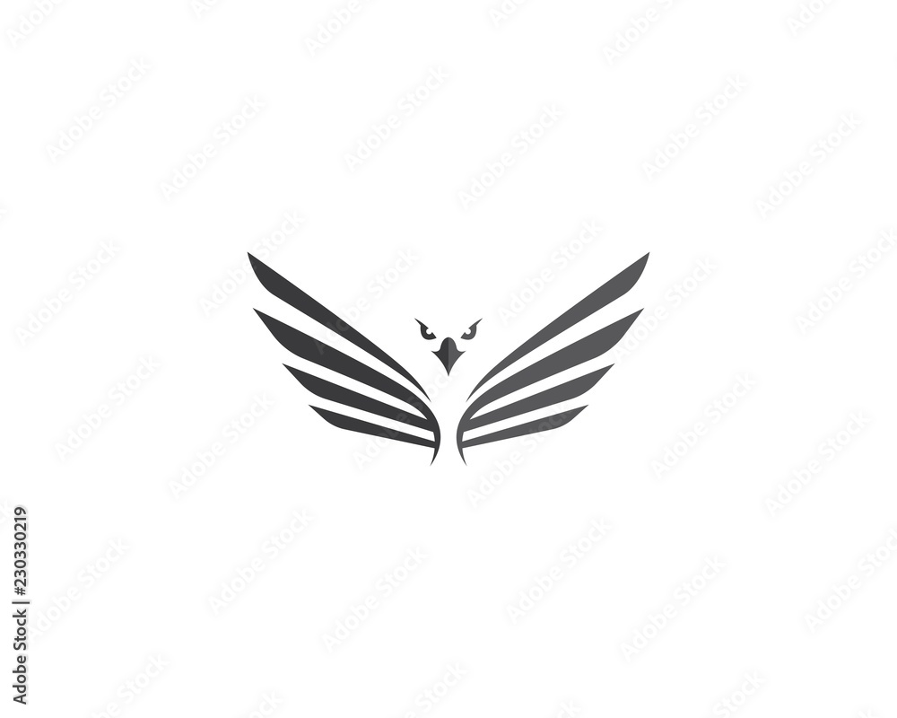 Fototapeta premium Ilustracja logo orła