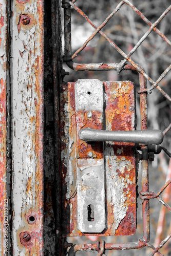 Rusty Door Lock photo