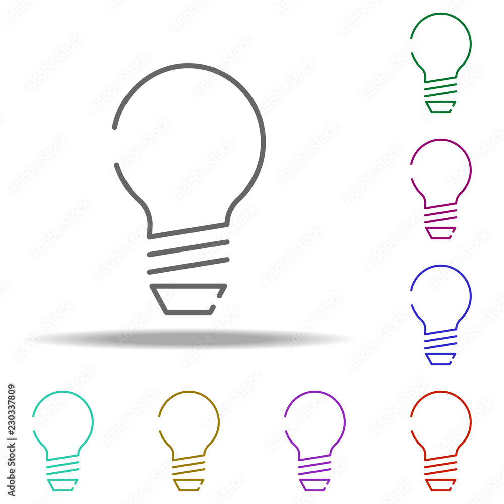 bulb, glass icon. Elements of construction in multi color style icons. Simple icon for websites, web design, mobile app, info graphics bulb, glass icon. Elements of construction in multi color style icons. Simple icon for websites, web design, mobile app, info graphics