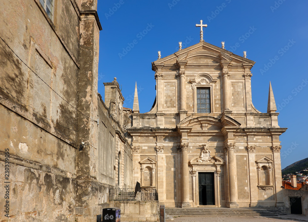 St Ignatius of Loyola Church in Dubrovnik, Croatia