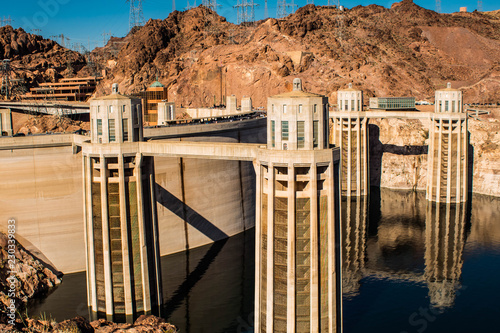 hoover dam view NV USA