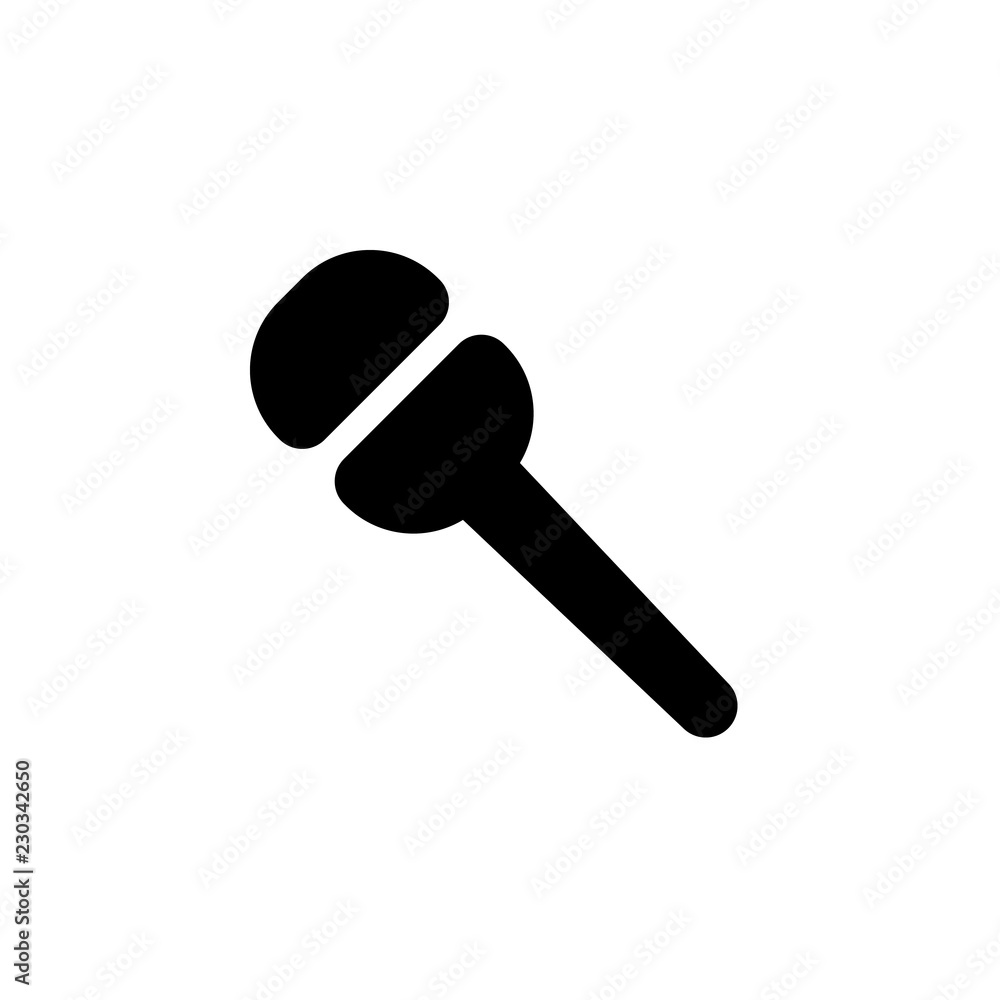 microphone icon. One of simple collection icons for websites, web design, mobile app microphone icon. One of simple collection icons for websites, web design, mobile app