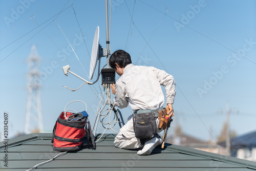 Foto アンテナ工事