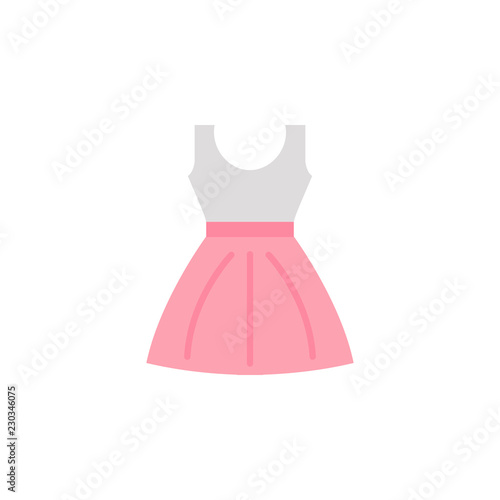 Dress color icon. Element of color clothes icon for mobile concept and web apps. Detailed Dress icon can be used for web and mobile