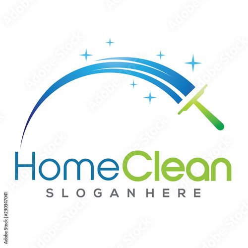 House Cleaning Service Logo design Inspiration