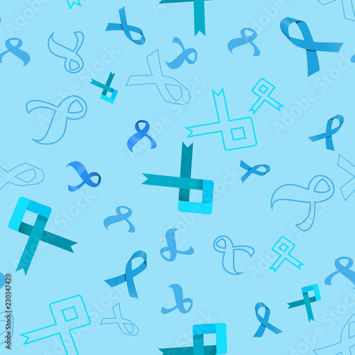 Papel de parede Novembro Azul contra o Câncer