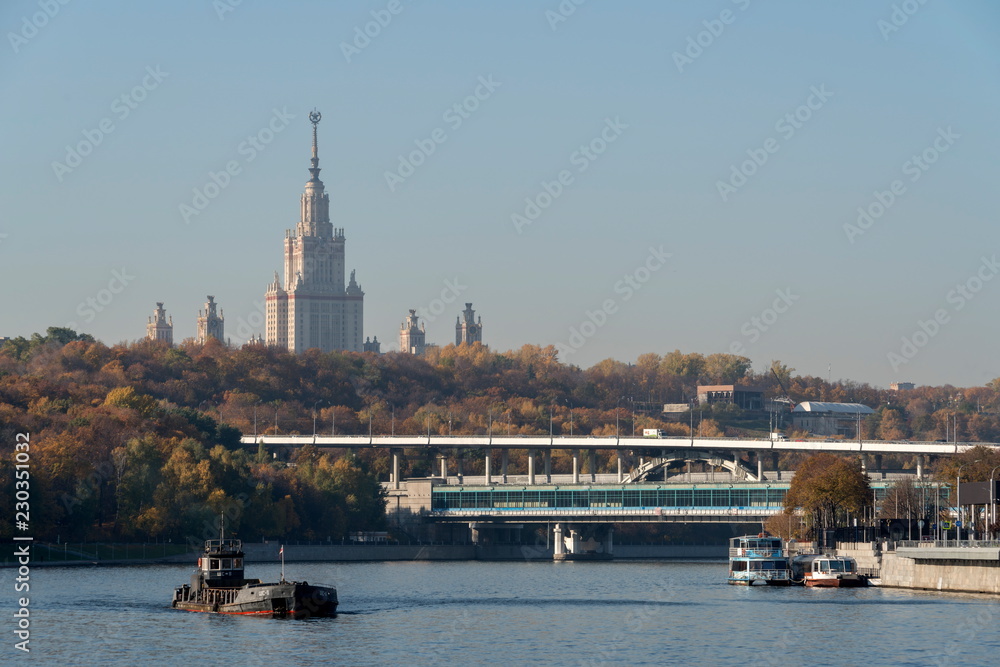 Осень в Лужниках.