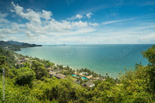 Point view over sea at Koh Chang,Thailand
