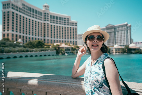 Photography self-guided trip in USA concept.