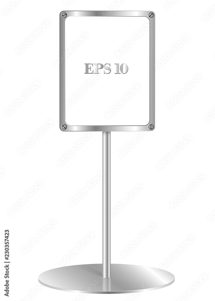 frame of metal on aluminium plate frame of metal on aluminium plate