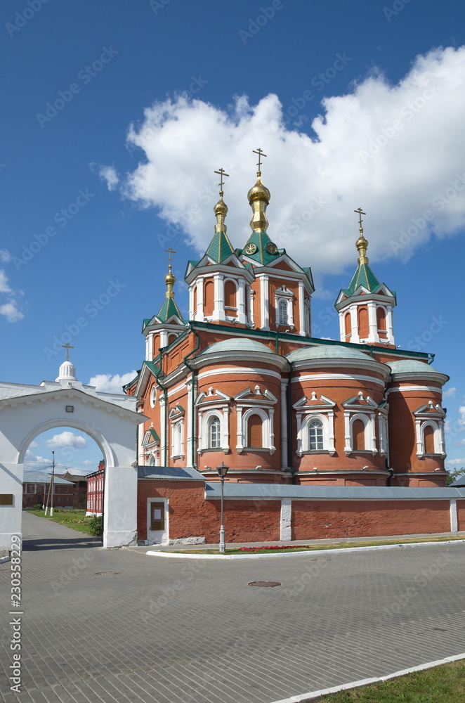 The Cathedral of the Exaltation of the Holy Cross of the Assumption Brusensky convent, Kolomna, Moscow region, Russia