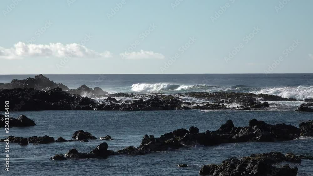 Coast of Easter Island. Chile. Coast of Easter Island. Chile.