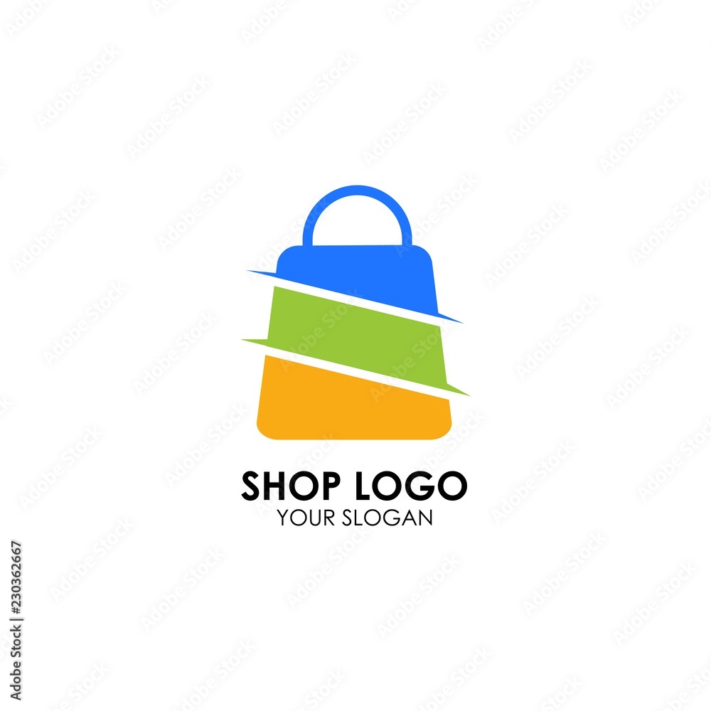 shop logo template