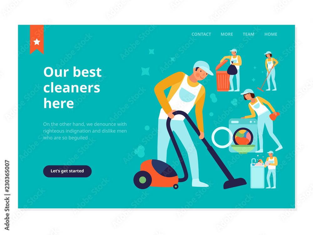 Cleaning Service Web Banner