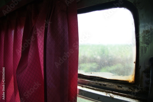 Interior of Indonesian Intercity Train