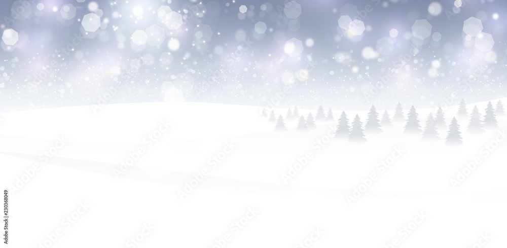 雪とモミの木 幻想的なな冬の背景 Stock Illustration Adobe Stock 雪とモミの木 幻想的なな冬の背景 Stock Illustration Adobe Stock
