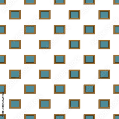Picture in wood frame pattern seamless repeat background for any web design