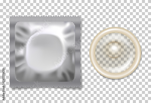 Condom isolated