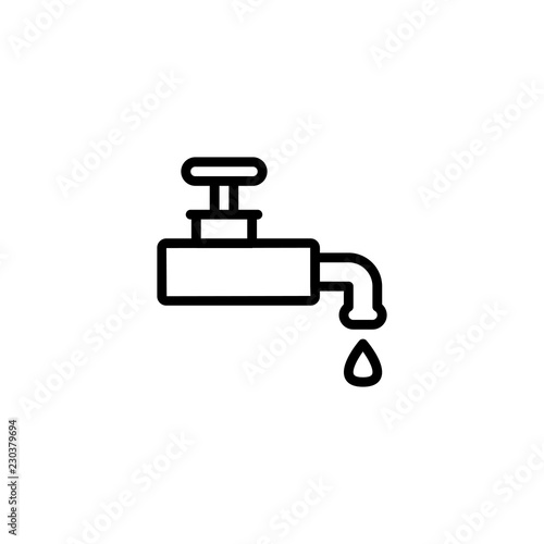 tap icon vector