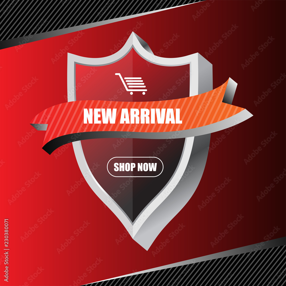 new arrival modern banner background new arrival modern banner background