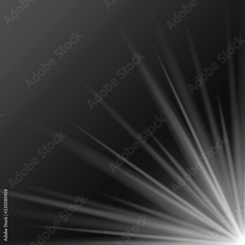 light, bright, white side