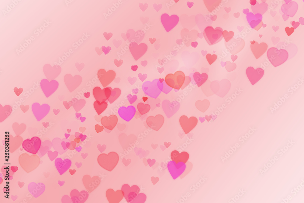 Pink heart background Pink heart background