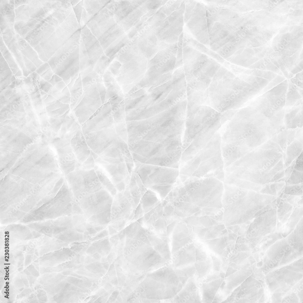 Plakat White marble texture background pattern with high resolution