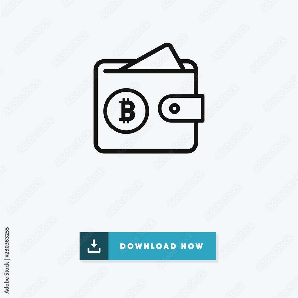 Bitcoin vector icon Bitcoin vector icon