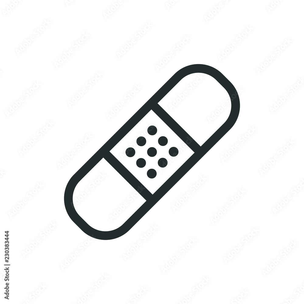 © Артём Ковязин - Band Aid Bandage Plaster Flat Line Stroke Icon Pictogram © Артём Ковязин - Band Aid Bandage Plaster Flat Line Stroke Icon Pictogram