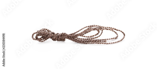 String, rope isolated on white background texture © dule964
