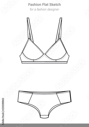 Underwear Vector Images Illustrator template