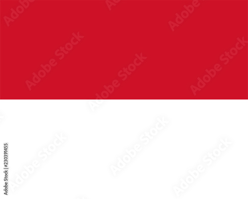 Free Download Vector flag of the Principality of Monaco. Proportion 4:5. The national flag of Monaco. The bicolor flag. - GFXLoad