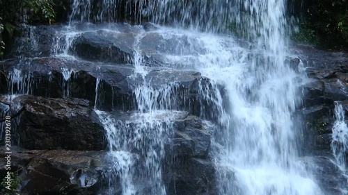 Wallpaper Mural Waterfall in the rain forest, chiangmai Thailand Torontodigital.ca