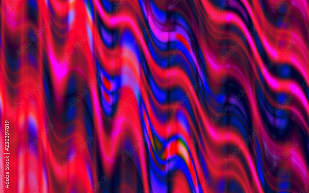Obraz premium Wavy colorful texture unusual design
