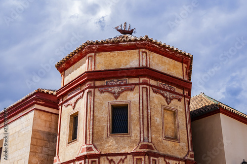 Church of Santo Domingo de Guzman de Malaga, popularly known as the Convent of Santo Domingo, is a temple dating from the fifteenth century. Malaga, Costa del Sol, Andalusia, Spain.