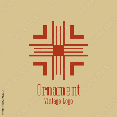 Art Deco vintage logo