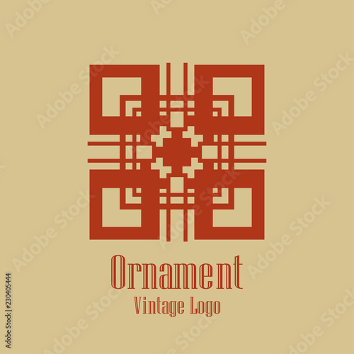 Art Deco vintage logo